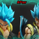 Illustration for article titled iDragonball/i Figures Look Even Cooler With New Paint Jobs